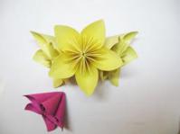 Оригами цветов из бумаги